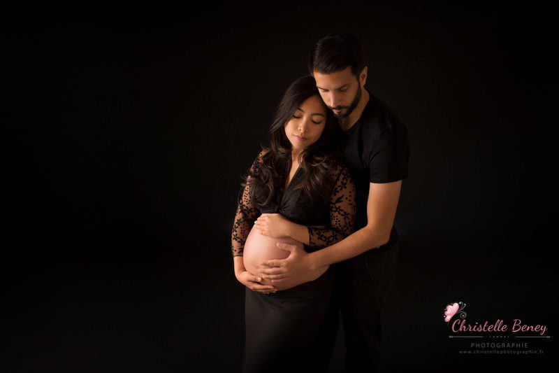 Photo Grossesse en studio 