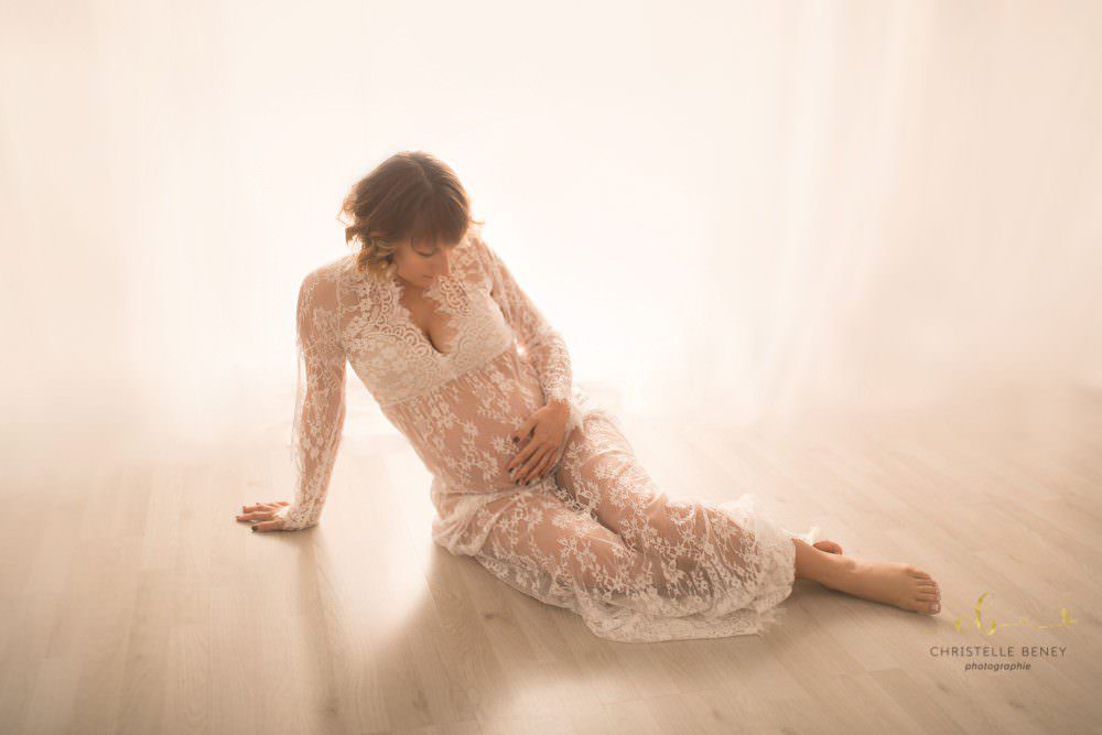 Séance photo grossesse studio Toulouse