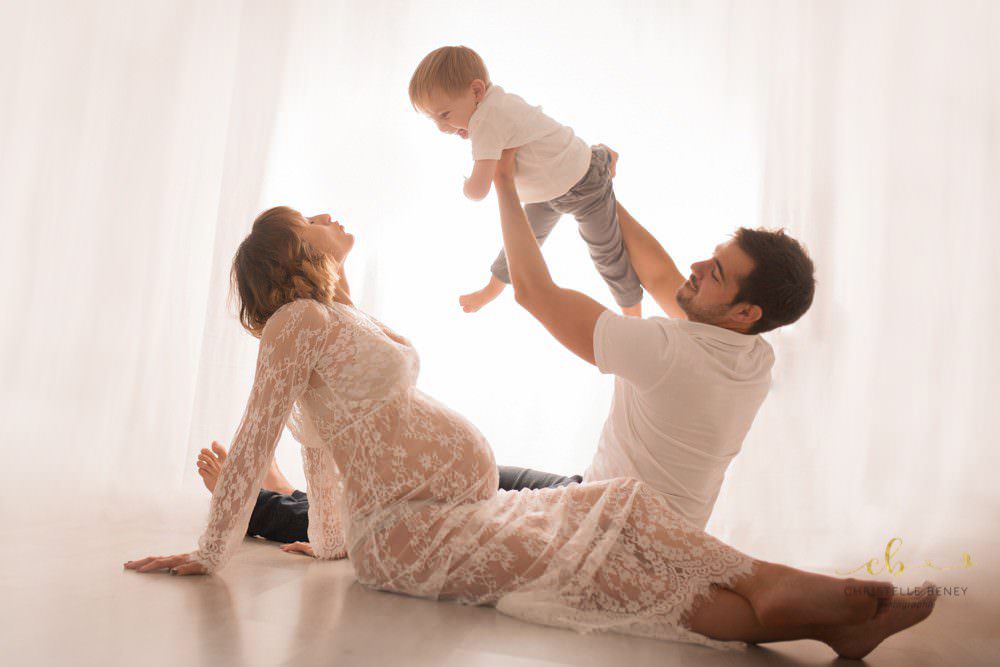Séance photo grossesse studio Toulouse