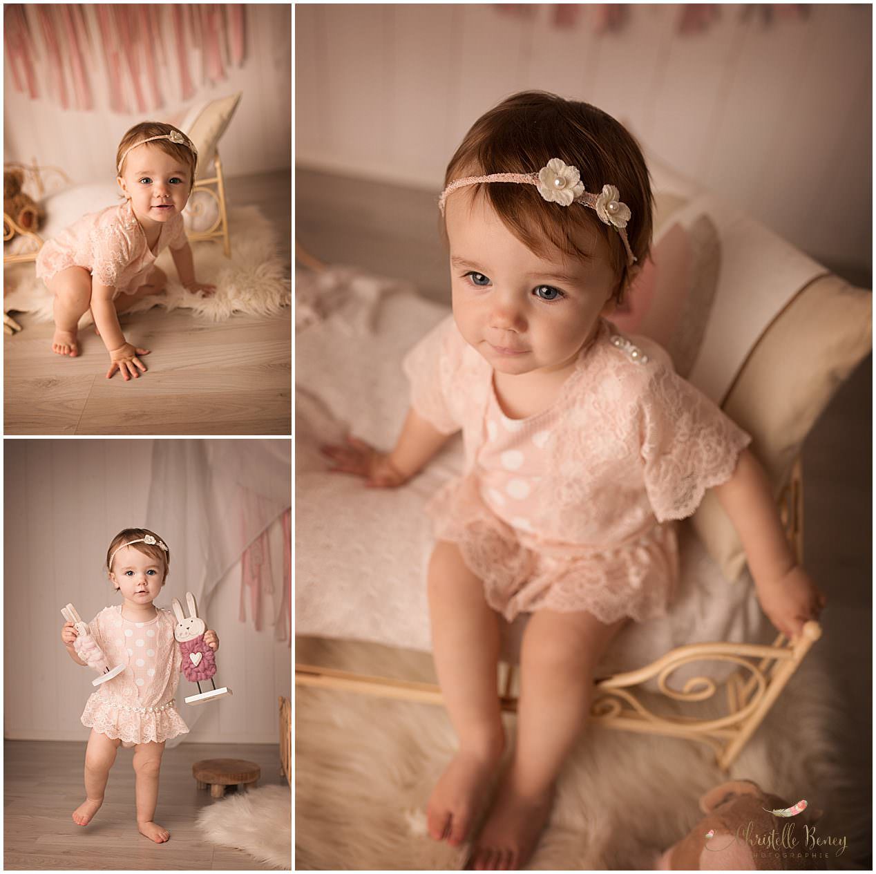 séance photo bébé en studio Toulouse